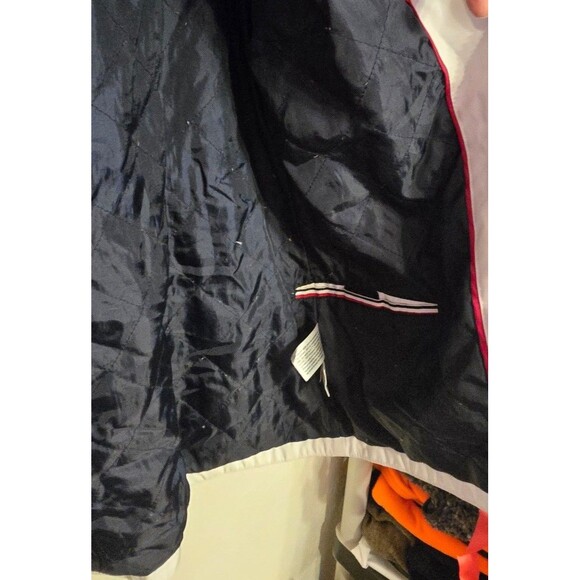 Tommy Hilfiger Jacket Women's M White Hooded 3 in 1 Removable liner snow ski - Picture 9 of 10